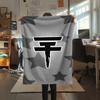 1PC Tokio hotel Print Flannel Blanket, High quality All Seasons, Home Decor, Warmth and Comfort, Perfect for Christmas Gifts