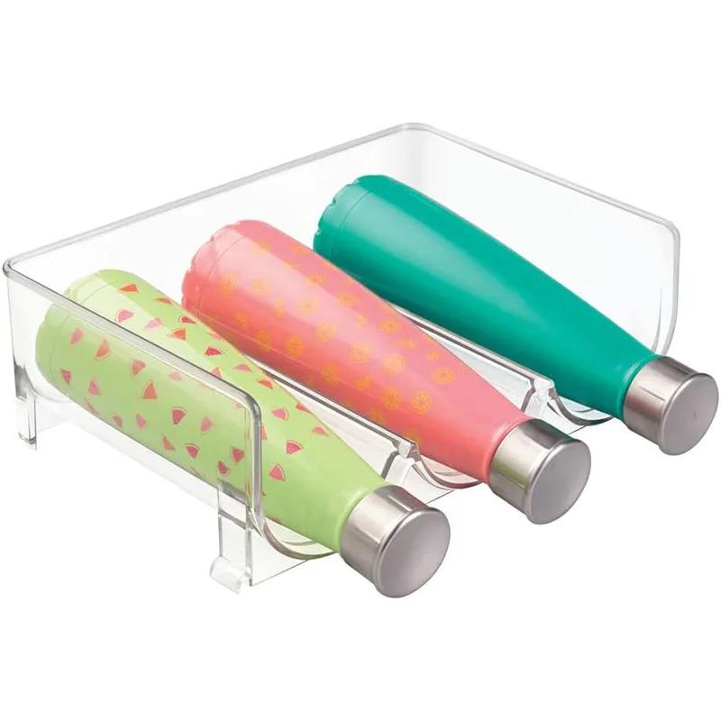 1Pack Refrigerator Organizer Kitchen Bottle Storage Rack Stackable Wine Holder Bottles Display Shelf Fridge