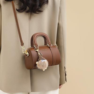 Handbag Leather Crossbody Pillow Bag Women'S Bag Mini Shoulder Boston Bag