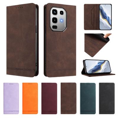 Flip Luksus Læder Telefon Cover til Coque Infinix Note 50 40 Pro Plus 50X 50S 30 Pro 30i 30 VIP Magnetisk Wallet Cover Fundas