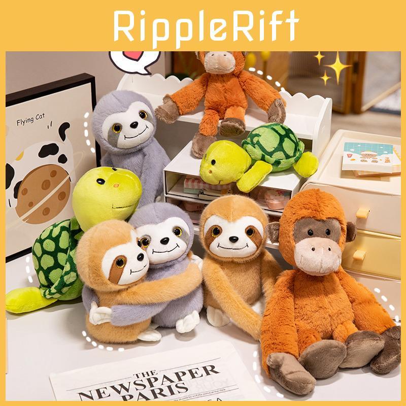 Monkey Pillow Plush Sloth Turtle Lamb Toy Comfort Doll Birthday Decoration Gift