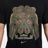 Nike Quick-Dry Pullover Knitted Short Sleeve Round Neck T-Shirt Men Tops Black DX2272-010