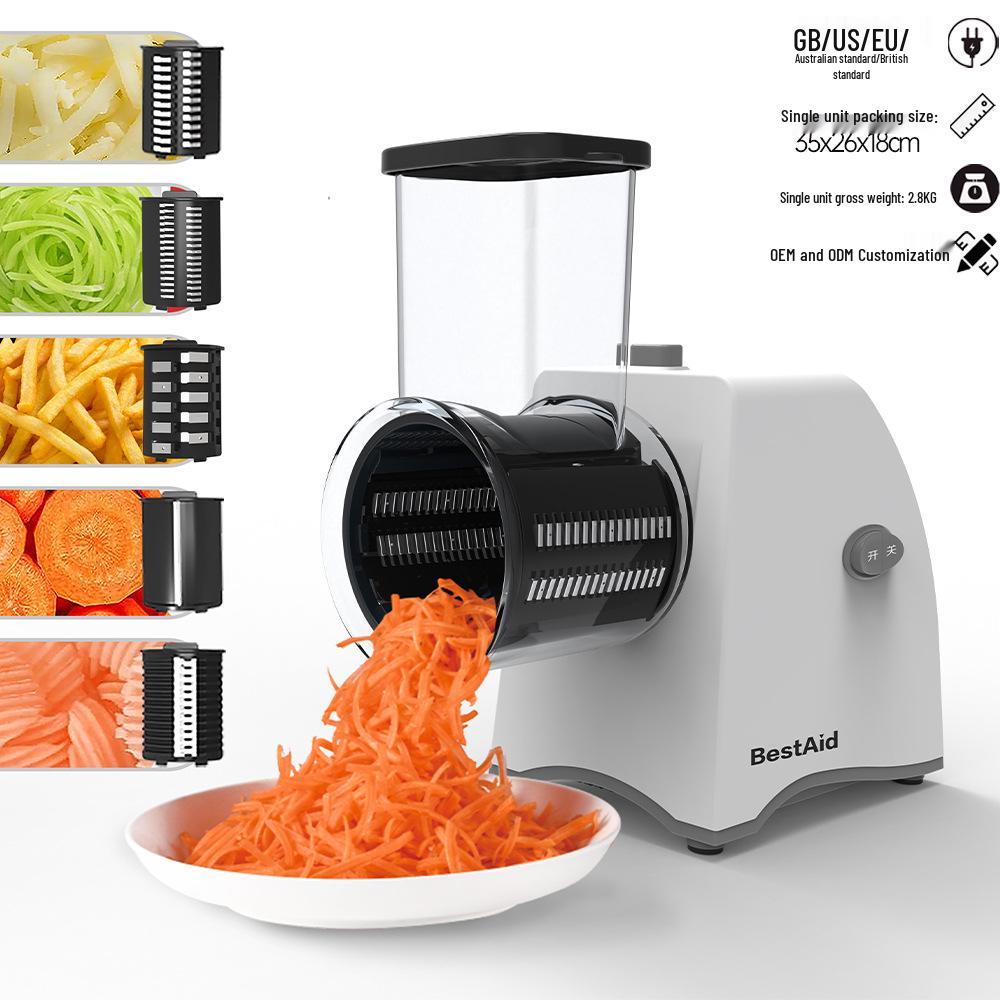 Multifunctional Electric Vegetable Cutter & Slicer for French Fries & Shreds