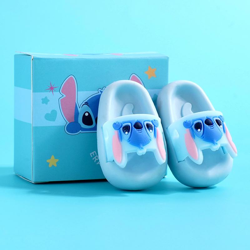 Mini Cartoon Slippers Eraser - Flake-Free, Super Clean & Cute Stationery for Primary Students