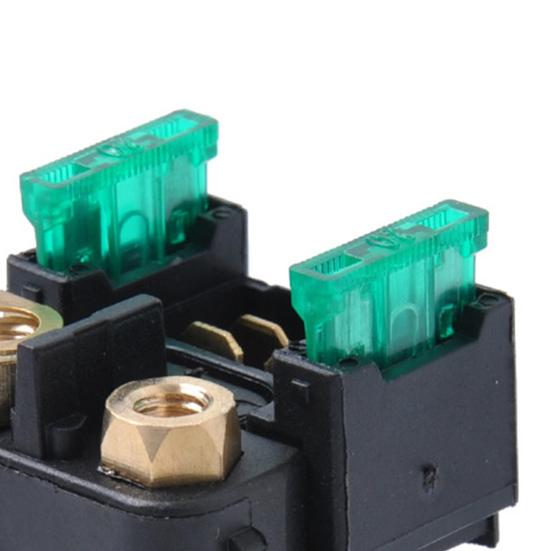 Starter Solenoid Relay Replacement Heat-resistant Black Motorbike Starter Relay Switch 4SV-81940-00