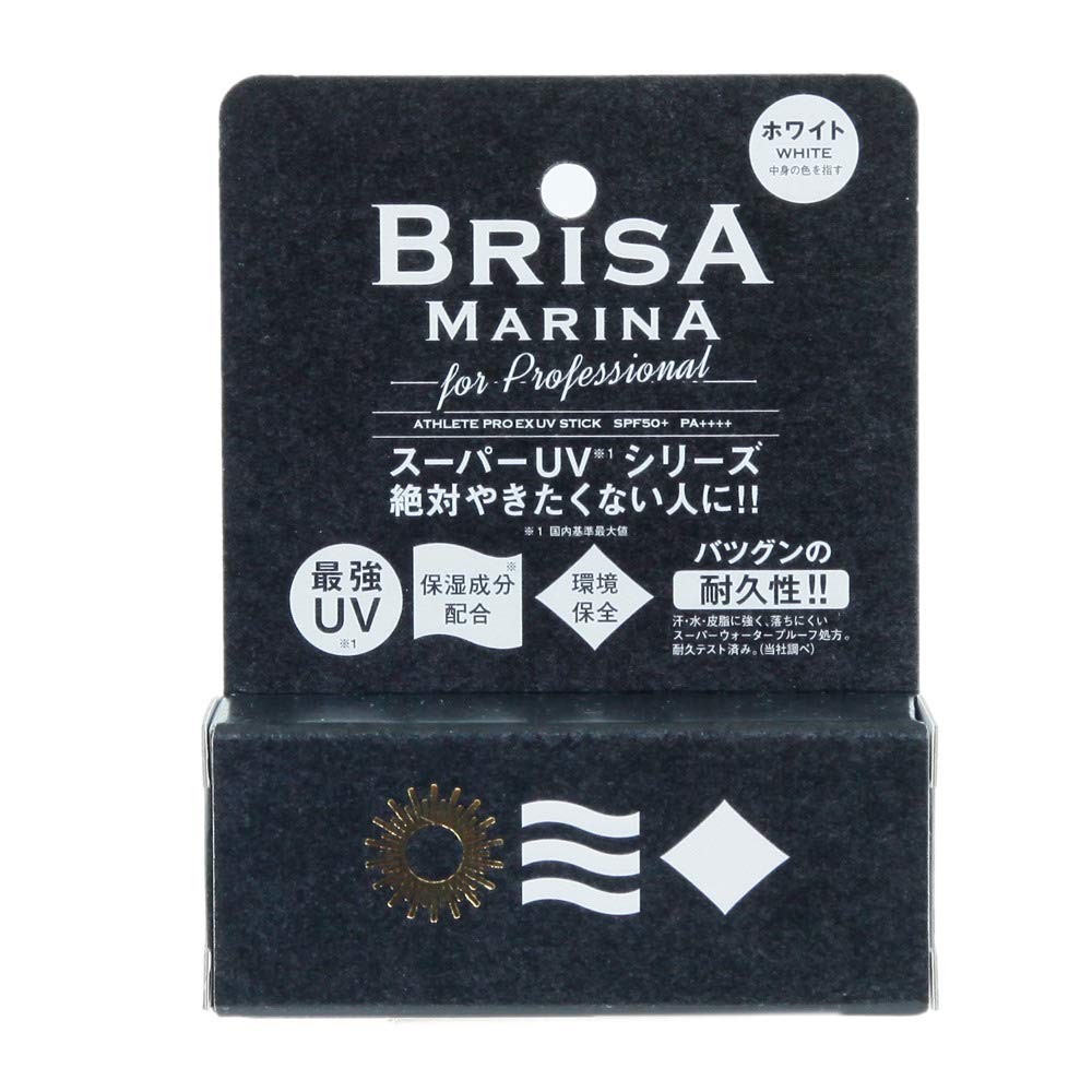 

BRISA MARINA Солнцезащитный стик UV Stick EX 10 г Профессиональная версия (белый) [SPF50+ PA++++] Z-0CBM0016310 белый