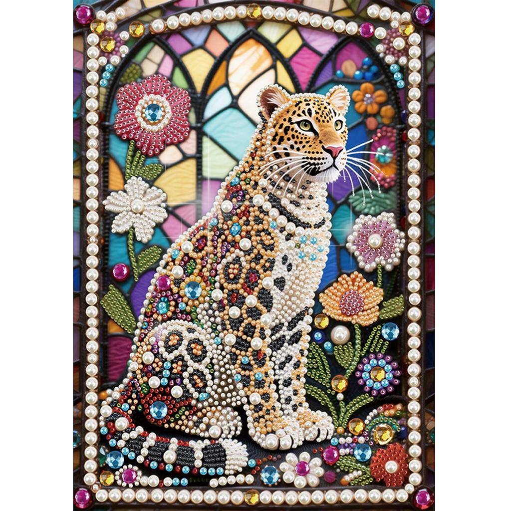 Animal Special Shaped 5D DIY Partial Drill Diamond Painting Kits for Adults Beginners Home Decor Diamond Dots Paintings 30x40cm