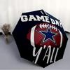 Printed Dallas Cowboys Folding Umbrella,Outdoor,Leisure,And Travel Umbrella,Durable Umbrella Fabric,Birthday And Holiday Gift