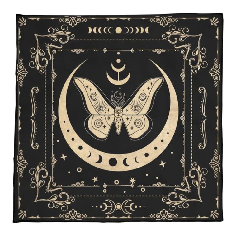 Tarot Card Tablecloth Altars Cloth Astrology Divinations NonSlip Mat Tapestry