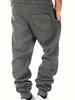 Pantaloni sportivi casual da uomo, Pantaloni della tuta ispessiti, Pantaloni da uomo hip-hop ampi e alla moda
