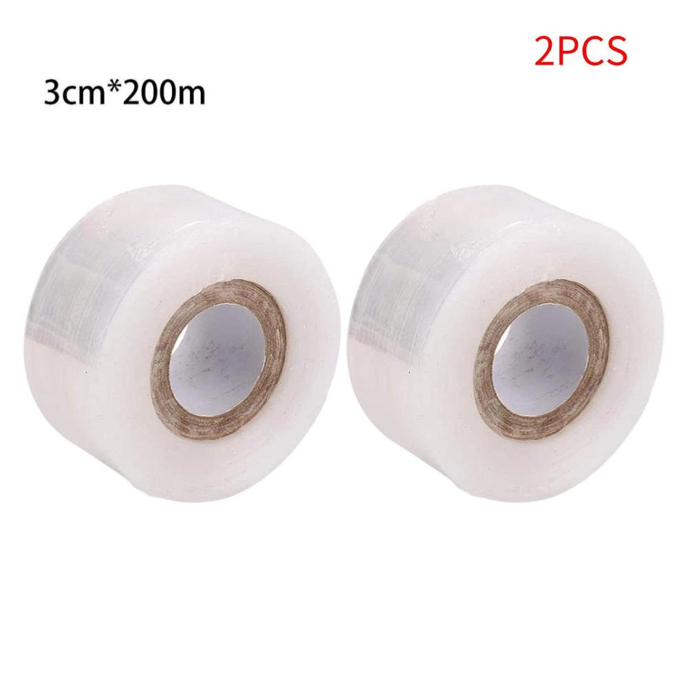 Nursery Grafting Tape Roll Stretchable Self-Adhesive Transparent Grafting Garden Plant Pruning Degradable Tape for Grafting