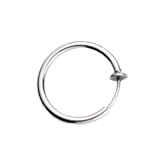 

1шт унисекс крутые серьги круглые серьги-кольца без пирсинга ушей зажим для сережек 16mm
