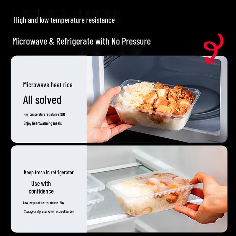 Yishu Xiang Disposable Plastic Meal Boxes