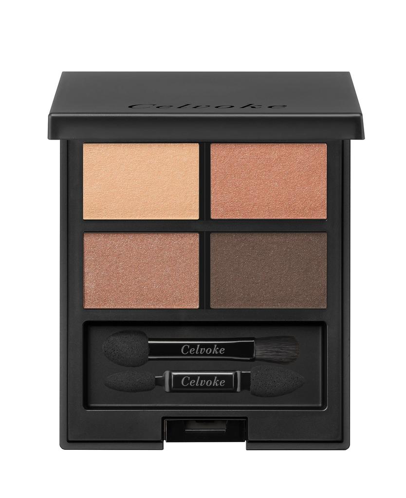 Celvoke Vatic Eye Palette 09 Timeless Camel Eyeshadow Palette (4 Colors)