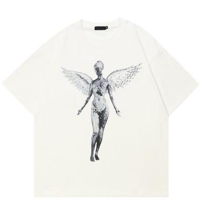 Streetwear Lustiges Grafik-T-Shirt Baumwolle T-Shirt Unisex Tops Tees Sommer Kurzarm T-Shirt