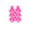 Glossy Horseshoe/Heart/Kunai Knife Earrings Silicone Molds Make Crafts with Epoxy DIY Handmade charms Resin art Mold
