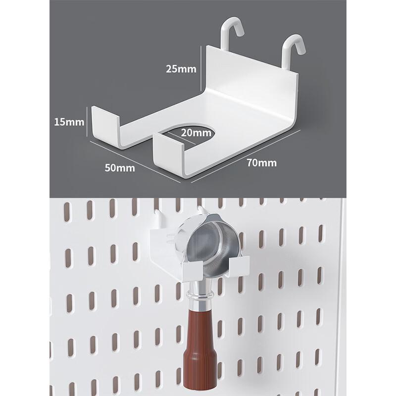 Miflame Pegboard Wall Organizer Shelf
