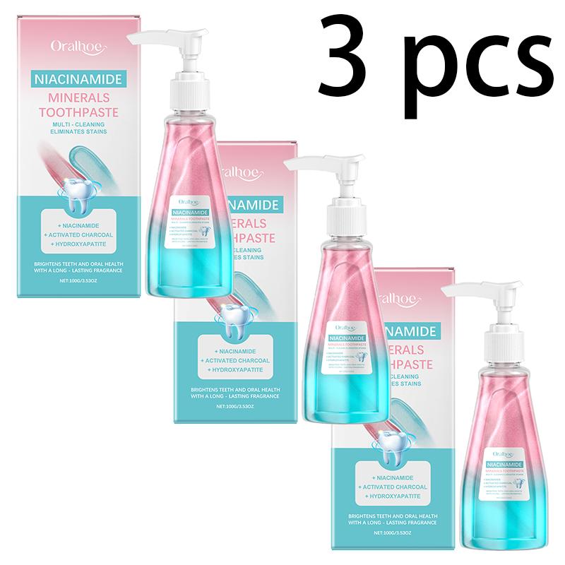 Oralhoe Ниацинамидная зубная паста Нежная Свежая Чистота Зубной камень Налет Запах Уход за зубами Зубная паста