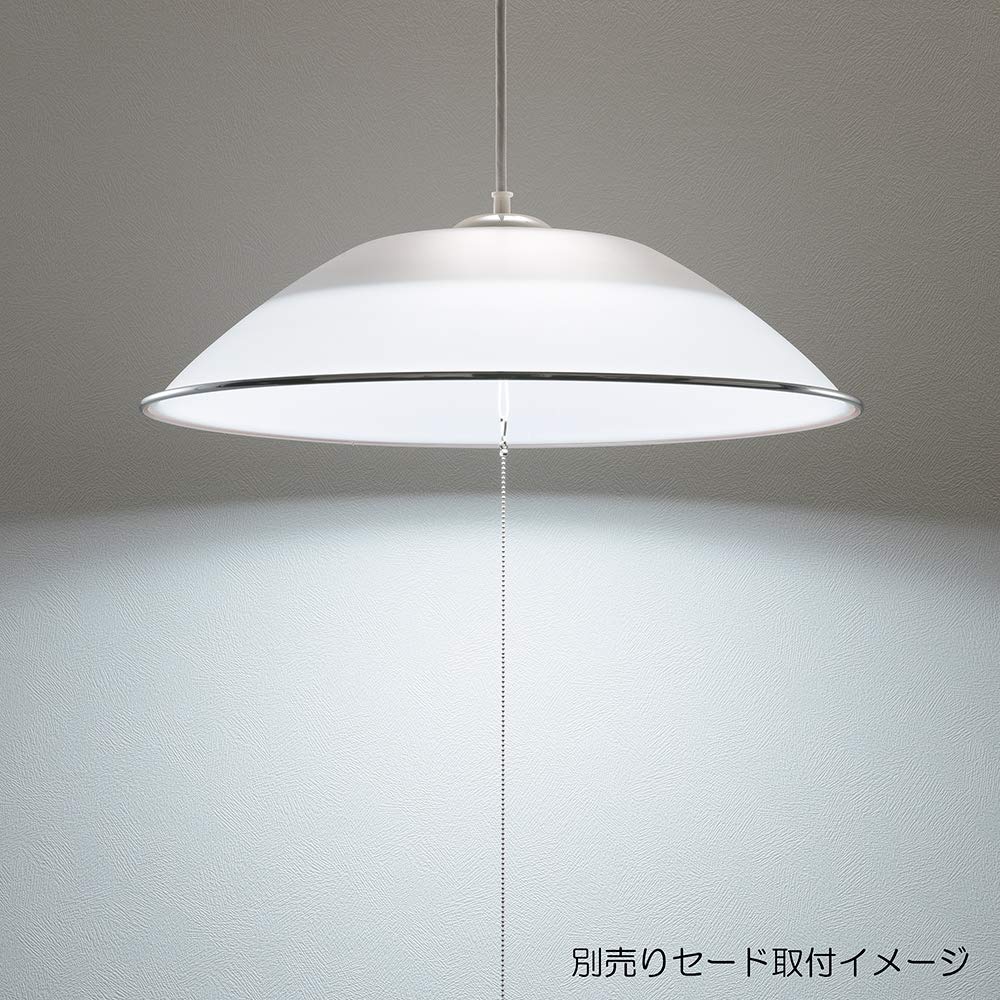 OHM Electric LED Pendant Light (Shade Sold Separately), 8-Tatami Size, 3-Level Dimming, Daylight, LT-Y40D8G-RP, 06-3878