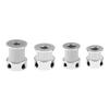 5Pcs GT2 Timing Pulley 6/10mm Width 16/20 Teeth 5 Bore Metal Timing Belt Synchronous Wheel 3D Printer Parts Accessories