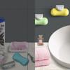 Magnetic Soap Dish Container Dispenser Wall Attachment Adhesion Soap Holder Kitchen Household Bathroom Magnet