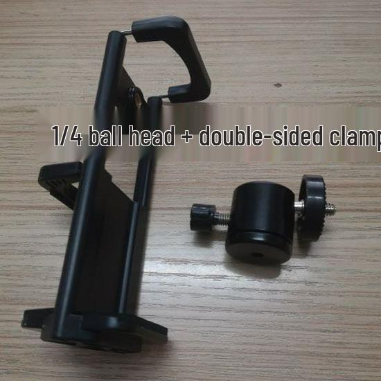 Universal 360° Rotating Metal Ball Head Phone Holder for Live Streaming