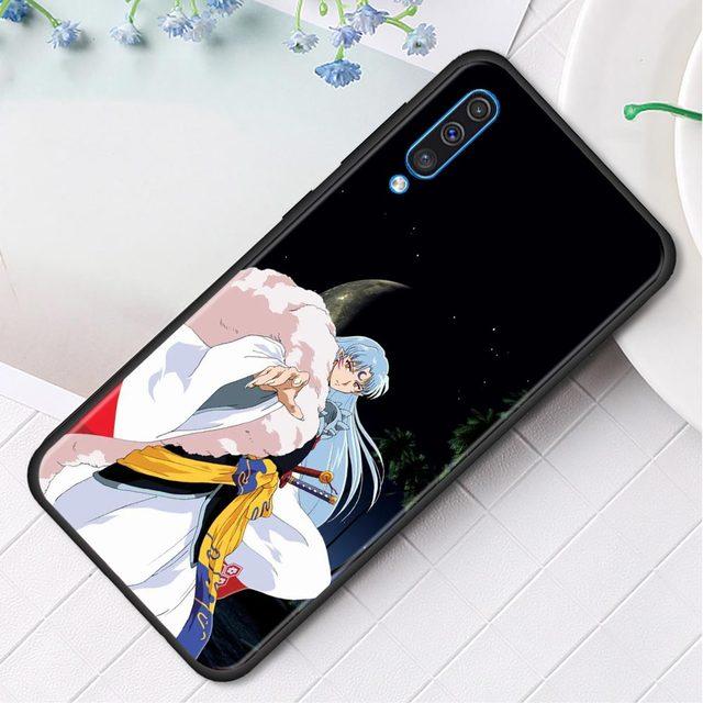 Husă de telefon Anime drăguță Inuyasha pentru Samsung Galaxy A50 A70 A10 A20e A30 A40 A20s A10s A10e A80 A90 A60 A30s Husă din silicon