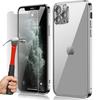 Silver Silicone Case For iPhone 13 Mini and 2 Tempered Glass Screen Protector E.F.Connection