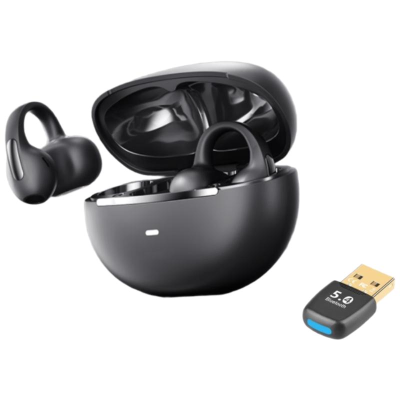 

Yinwangsi Wireless Ear-Clip Headset with Mic for PC