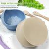 BPA-Free Children's Silicone Suction Bowl with Anti-Tip Design for Solid Foods