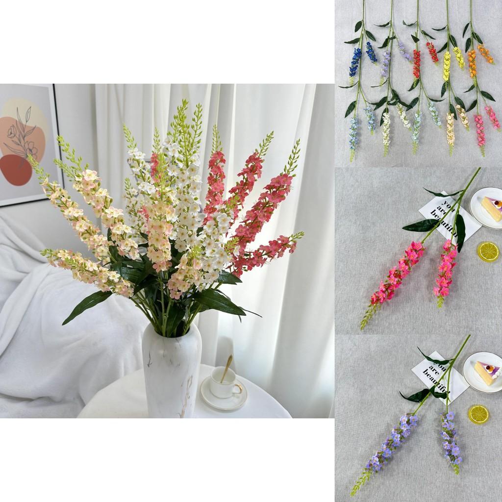 Wedding Silk Delphinium Flowers For Home Decor Photography Props And Event Display