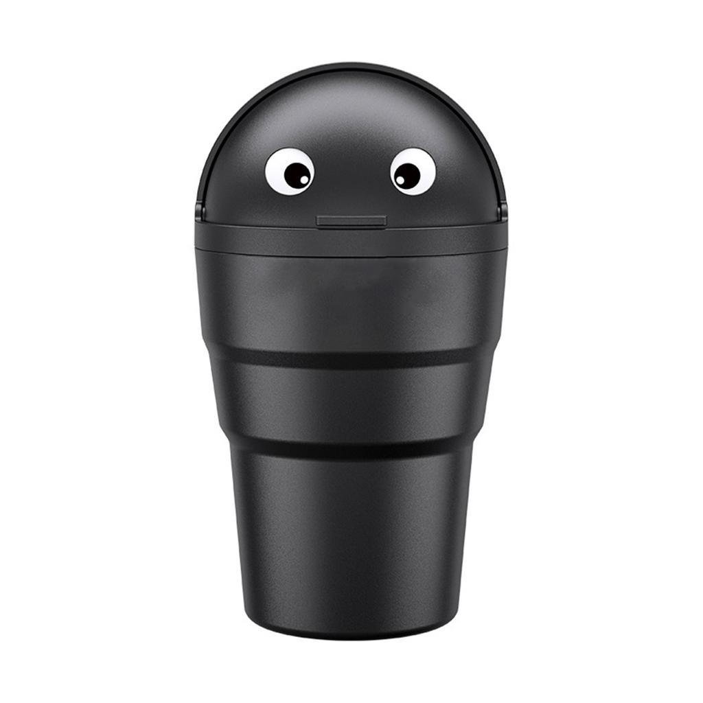 Flip Open Car Trash Bin Portable Storage Box Mini Wastebasket Flip Open Type Waterproof Auto Interior Accessories
