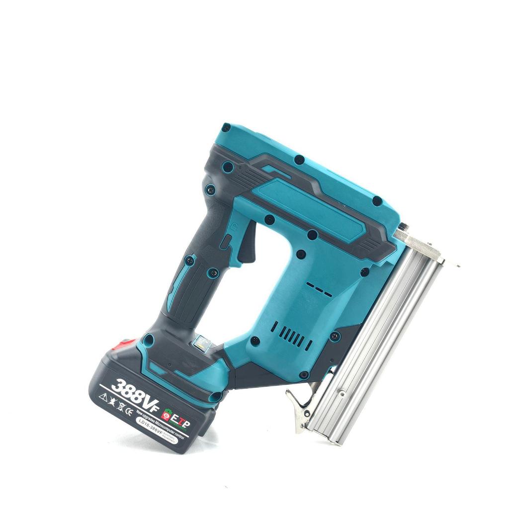 Cordless Brushless Electric Nail Gun Set for Woodworking - F30 Straight Nail Gun with Lithium Battery.