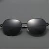 Metal Oversized Myopia Sunglasses Stylish Round-Frame High-Quality Nearsighted Glasses Men's and Women's Classic Driving Shades