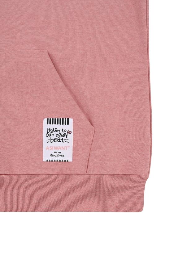 Asiwant Aiw Logo Zip-Up Jacket Pink