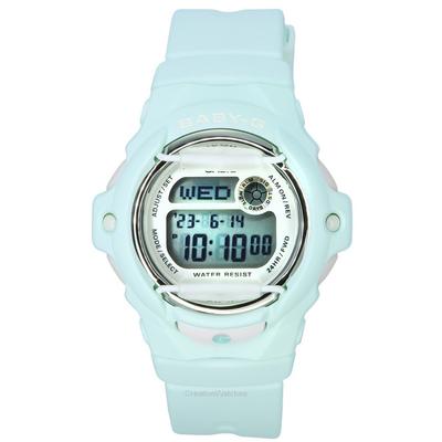 Baby-G Digital Pastellgrün Harzarmband Quarz BG-169U-3 200M Damenuhr