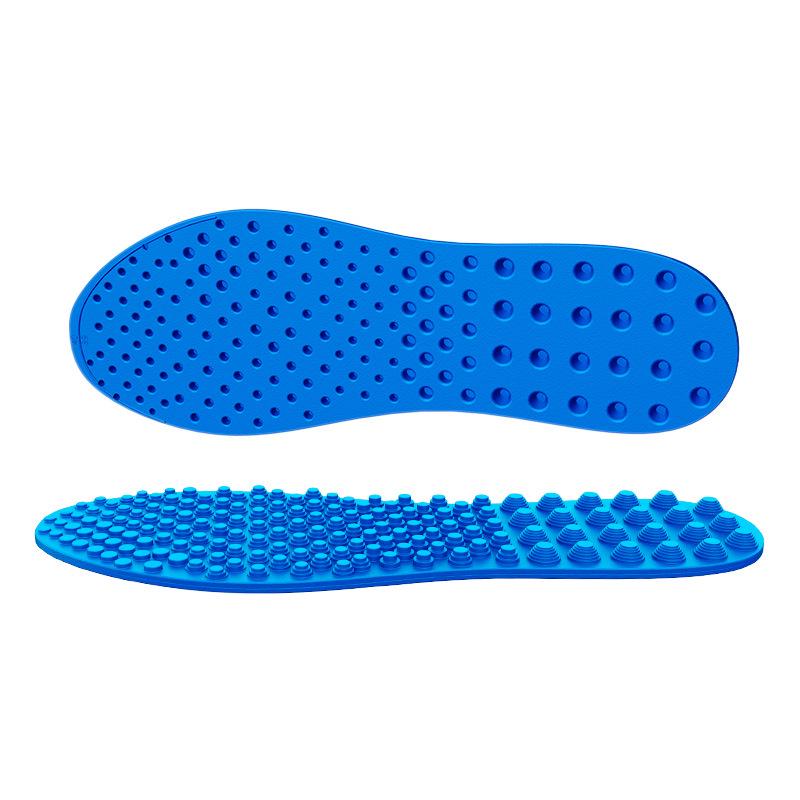 Comfortable Shock-Absorbing Insoles: Soft, Elastic, Odor-Resistant, Breathable Cushioning for Men and Women - Perfect for Sports and Casual Shoes.