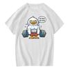 Fitness Duck Graphic Print Tshirt Unisex Unisex Women Summer Short Sleeve Fashion Brand Tee Luxury Casual Streetwear Tops