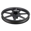 14 Inch 14X2.125 Disc Brake 6-hole 6200 Bearing Reinforced Iron Front Wheel Hub for Driving Electric Folding Car