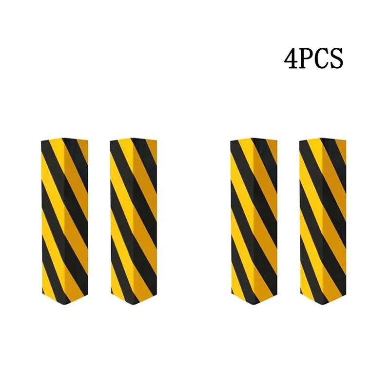 Garage Wall Protector Foam Edge Corner Bumper Foam Reflective Wall Corner Guard Car Door Protecting Wall Corner Anti-collision