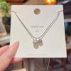 Korean 18K Gold Titanium Steel Women's Clavicle Necklace - Versatile, High-End, Non-Fading Temperament Choker.