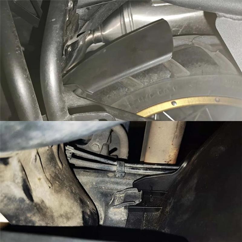 AU05 -Rear Tire Splash Guard Fender Mud Plate Guard Extension For VOGE DSX 625 DS625X DSX625 Motorcycle Accessories