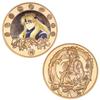 Chinese Commemorative Coin Anime Peripheral Commemorative Coin Die Casting Metal Coin Badge Gift Collection