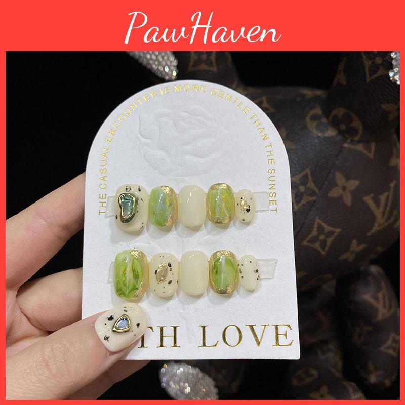 Experience The Beauty Of Handcrafted Jade Lake Nail Art Unique Patterns And High Quality