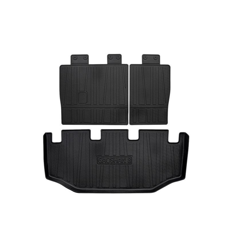 Alpine 8 Custom Trunk Mat: Fits 25 Models, 3D TPE Design, Anti-Scratch & Wear-Resistant.