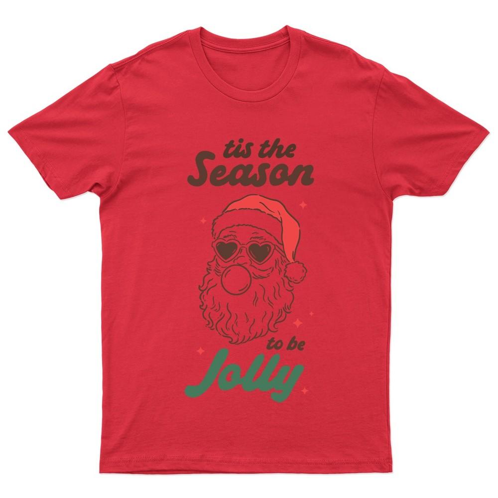 Tis The Season To TShirt Unisex Gift Retro Seasonal Funny Xmas Claus Santa a S