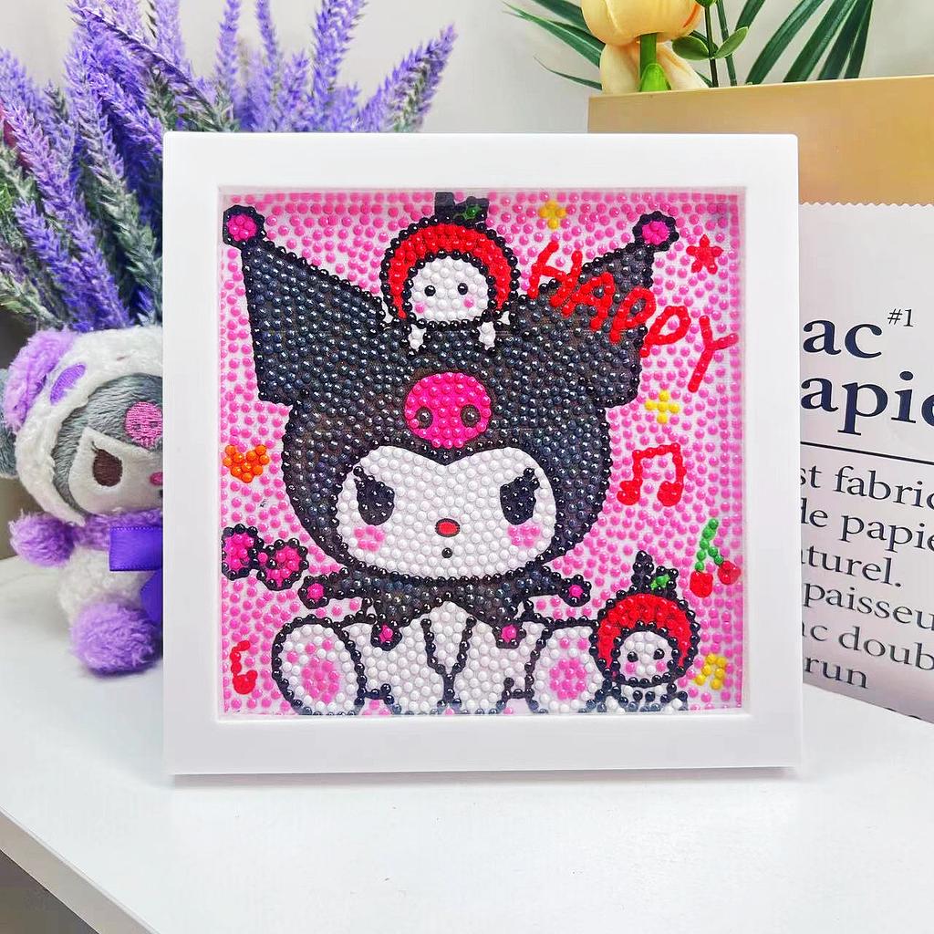 Children'S Diamond Painting Handmade Diy Masonry Painting Cartoon Diamond Sticker Bedroom Living Room Decorative Painting Photo Frame