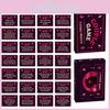 Love Night Card Set With Paper Material For Romance And Interaction