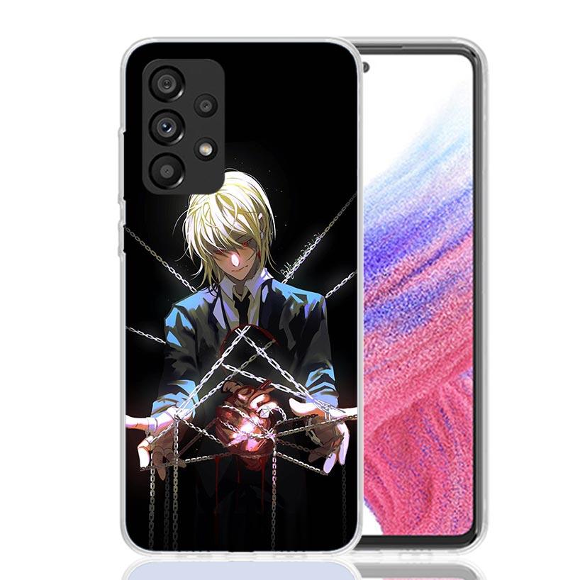 

Huner X-Hunters Kurapika Phone Case for Samsung Galaxy A52 A51 A50S A12 A22 A32 A72 A10S A30S A31 A71 Note 20 Ultra 10 Plus S10 Samsung S10 Plus