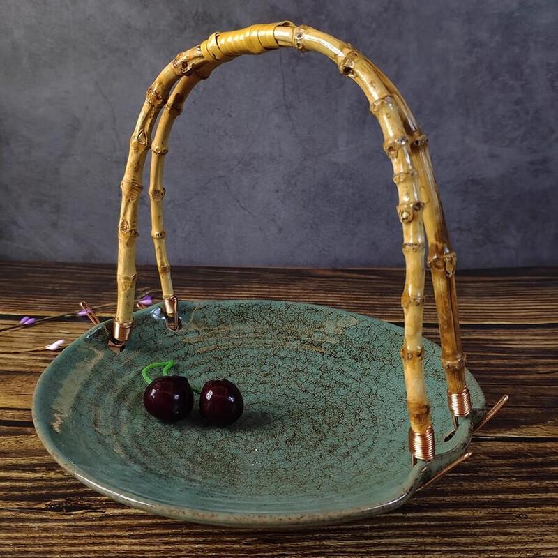 8-inch Green Melamine Serving Tray